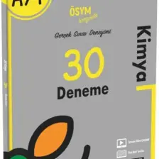 Endemik Yayınları 2022 Ayt Kimya 30 Deneme Sınavı
