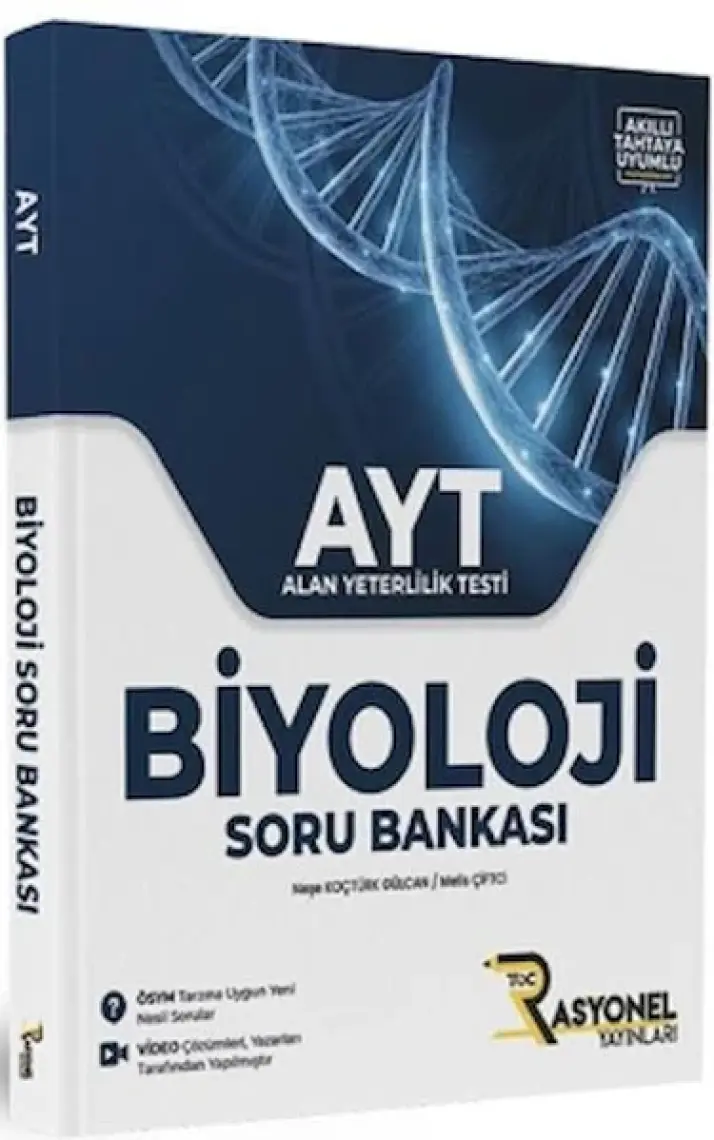 Rasyonel Yayınları AYT Biyoloji Soru Bankası