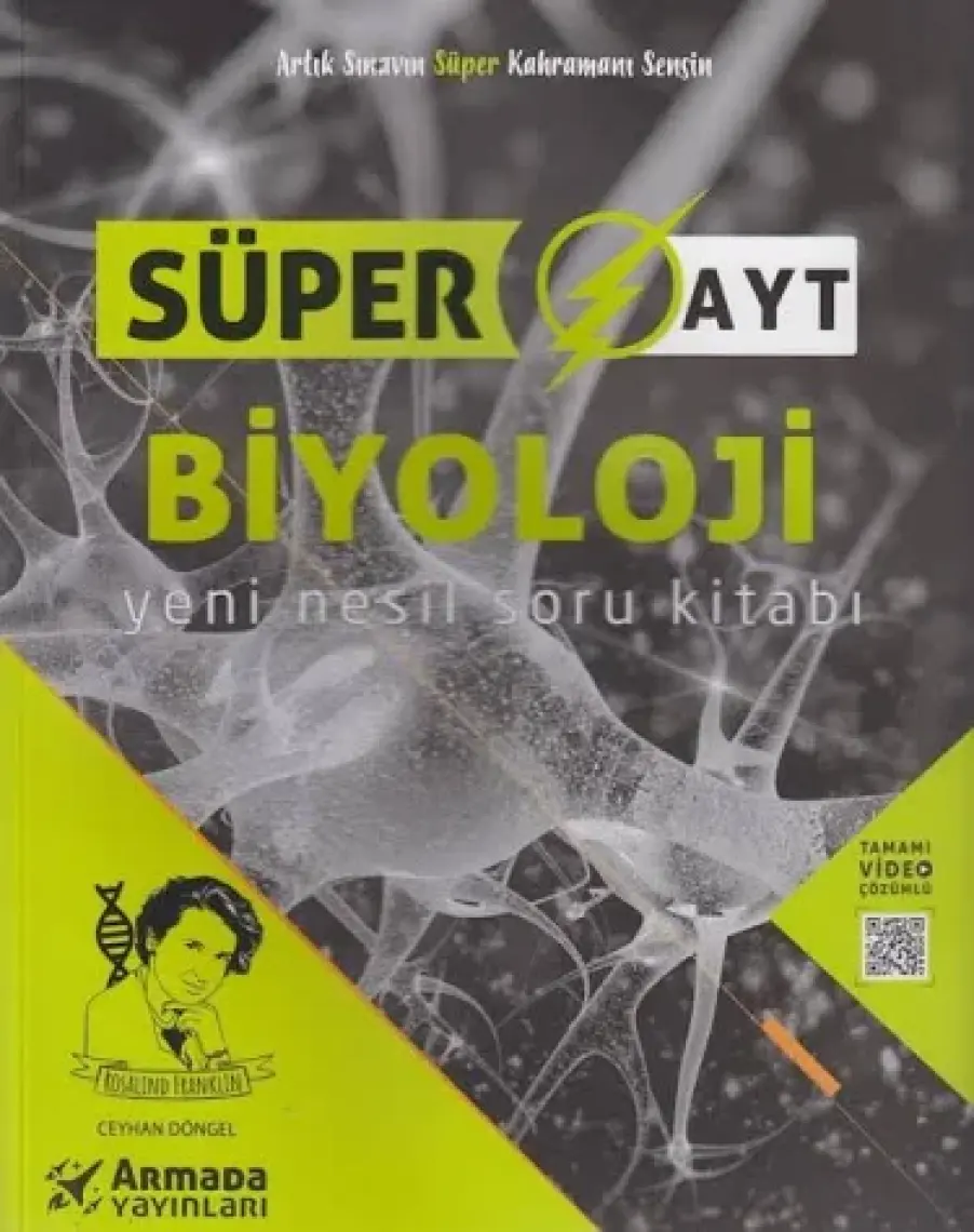 Armada Yayınları YKS AYT Biyoloji Süper Soru Kitabı Yeni Nesil