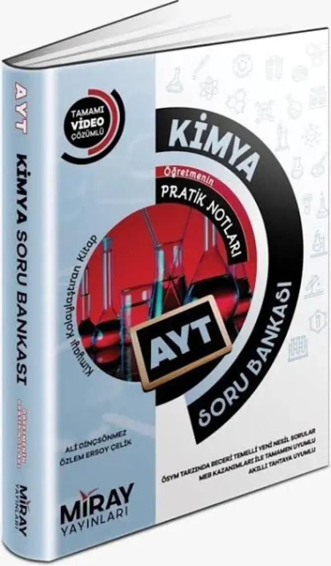 Miray Yayınları AYT Video Çözümlü Kimya Soru Bankası