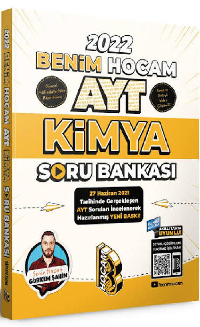 Benim Hocam Yayınları  AYT 2022 Kimya Soru Bankası