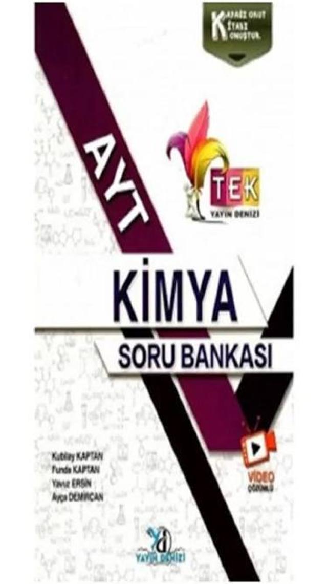 Yayın Denizi Yayınları AYT Tek Serisi Kimya Soru Bankası