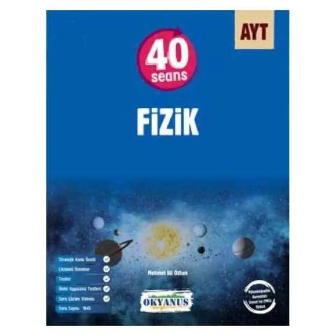Okyanus Yayınları AYT 40 Seans Fizik
