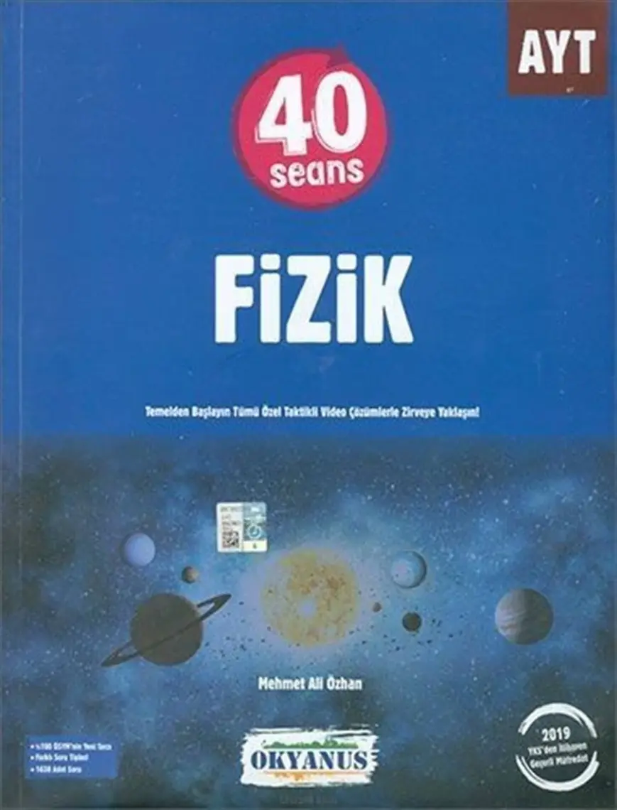 Okyanus Yayınları AYT 40 Seans Fizik