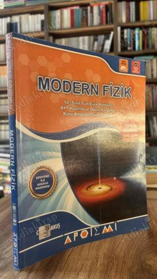 Apotemi Yayınları  Modern Fizik Tamamı Çözümlü Konu Anlatımlı Soru Bankası