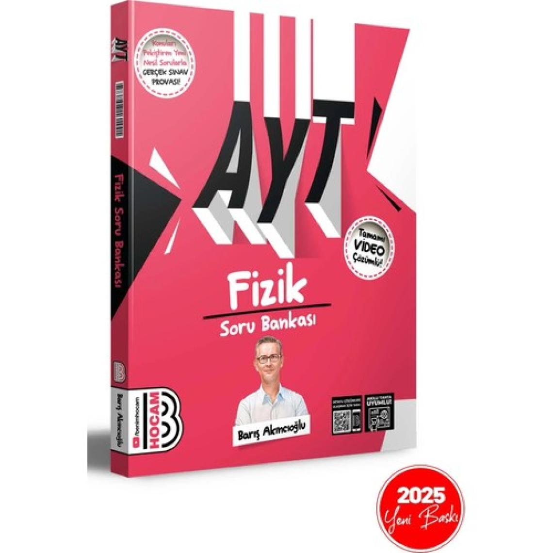Benim Hocam Yayınları 2025 AYT Fizik Tamamı Video Çözümlü Soru Bankası