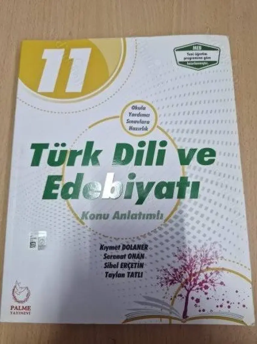 Palme Yayıncılık 11. Sınıf Türk Dili ve Edebiyatı Konu Anlatımlı