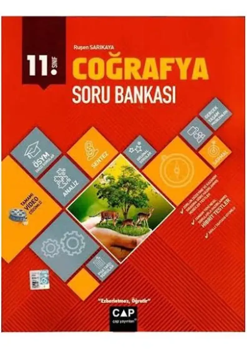 Çap Yayınları 11. Sınıf Anadolu Lisesi Türk Dili ve Edebiyatı Soru Bankası