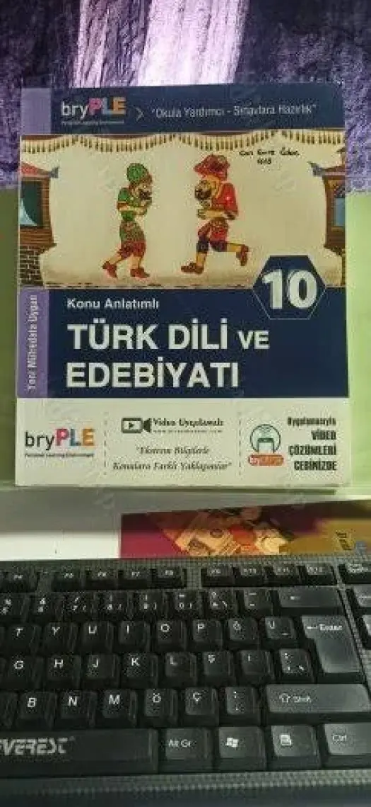 Bry Birey Eğitim Yayınları PLE 10. Sınıf Türk Dili ve Edebiyatı Konu Anlatımlı