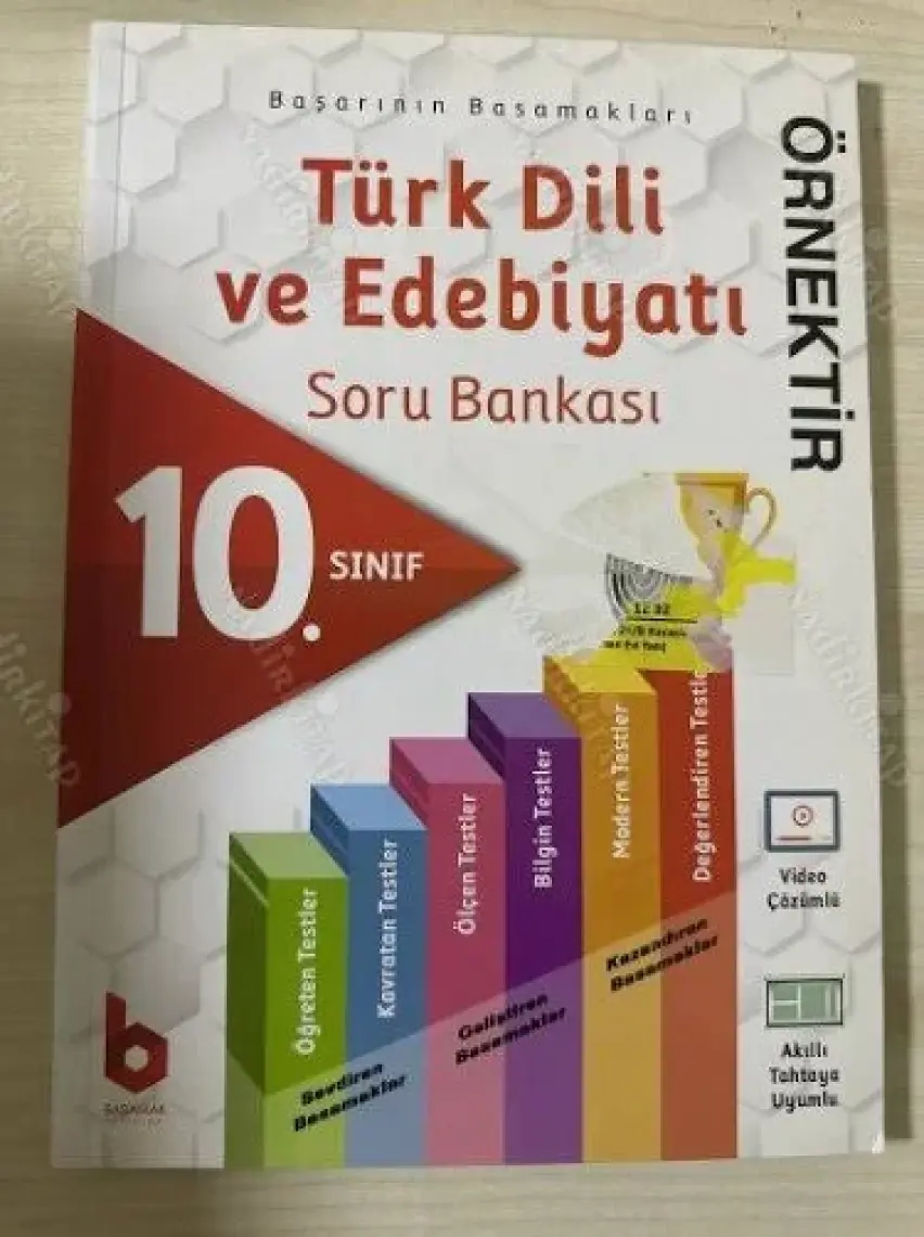 Basamak Yayınları 10.sınıf Türk Dili ve Edebiyatı Soru Bankası Video Çözümlü