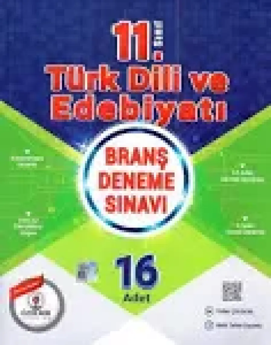 Özdebir Yayınları 11. Sınıf Türk Dili Ve Edebiyatı Branş Deneme Sınavı