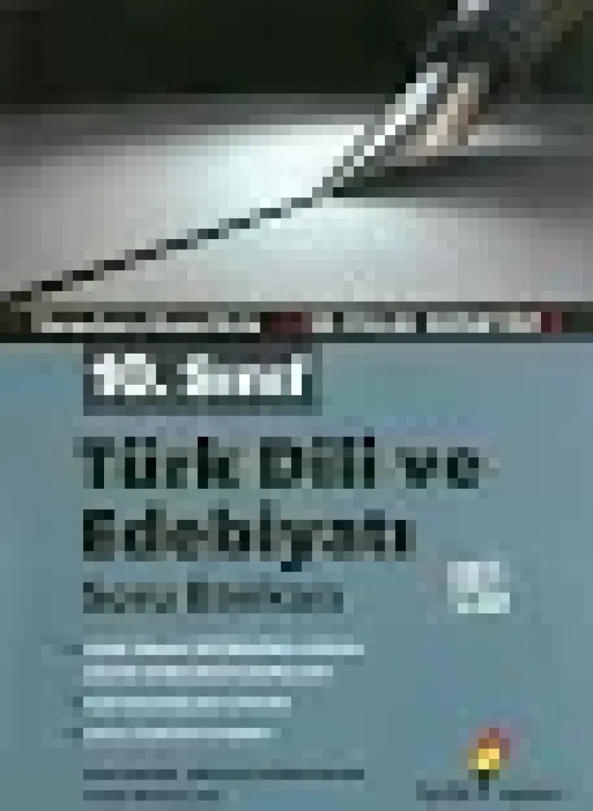 Aydın Yayınları 10. Sınıf Türk Dili ve Edebiyat Soru Bankası