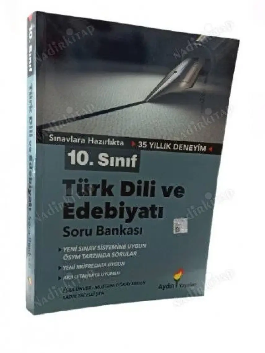 Aydın Yayınları 10. Sınıf Türk Dili ve Edebiyat Soru Bankası