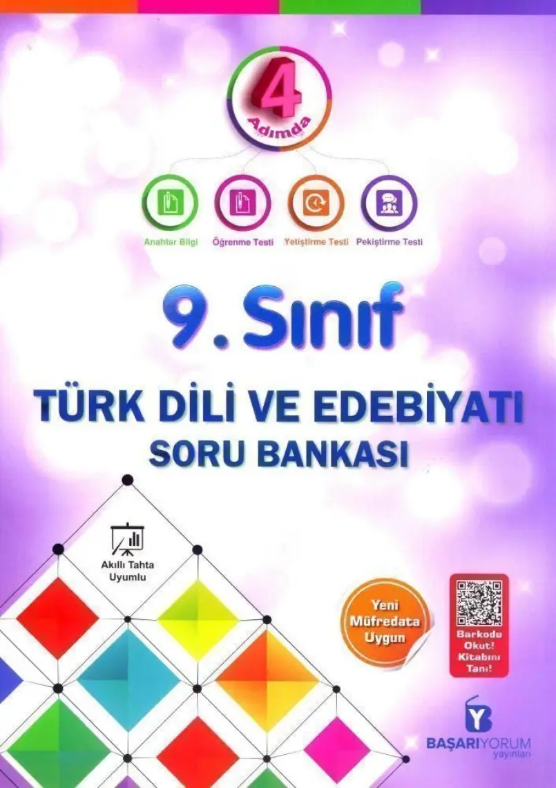 Başarıyorum Yayınları 9.Sınıf Edebiyat Soru Bankası