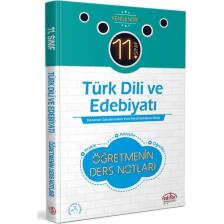 Editör Yayınları 11. Sınıf Türk Dili ve Edebiyatı Öğretmenin Ders Notları