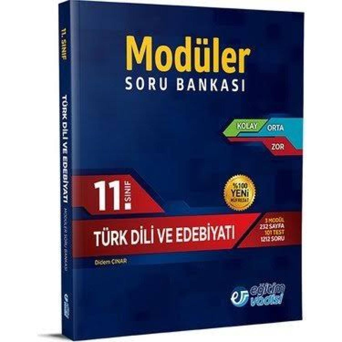 Eğitim Vadisi Yayınları 11.Sınıf Türk Dili Ve Edebiyatı Modüler Soru Bankası