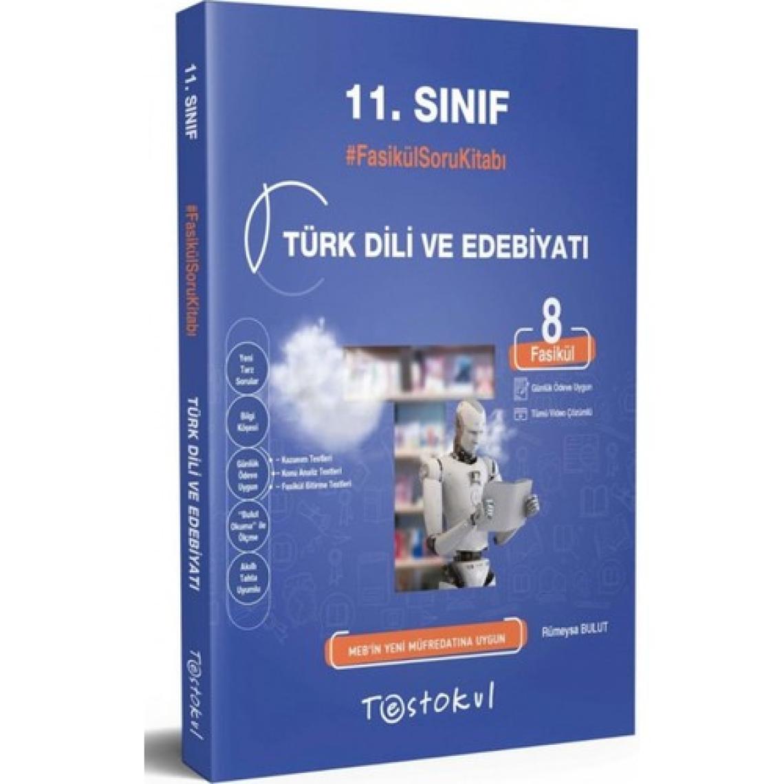 Test Okul Yayınları Yayınları 11. Sınıf Türk Dili ve Edebiyatı Fasikül Soru Kitabı