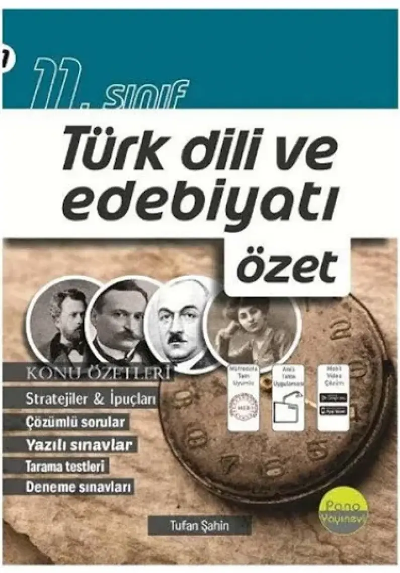 Pano 11. Sınıf Türk Dili ve Edebiyatı Özet