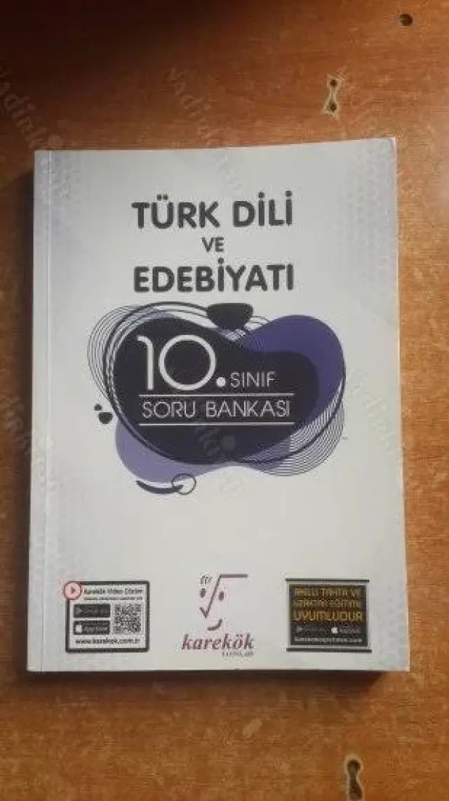 Karekök Yayıncılık 10. Sınıf Türk Dili ve Edebiyatı Soru Bankası