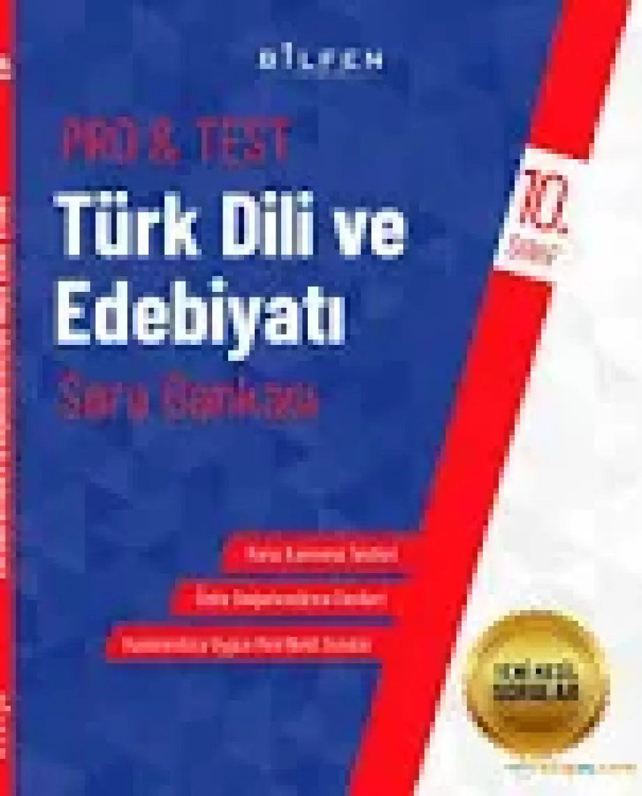Bilfen Yayınları 10. Sınıf Pro&Test Türk Dili ve Edebiyatı Soru Bankası