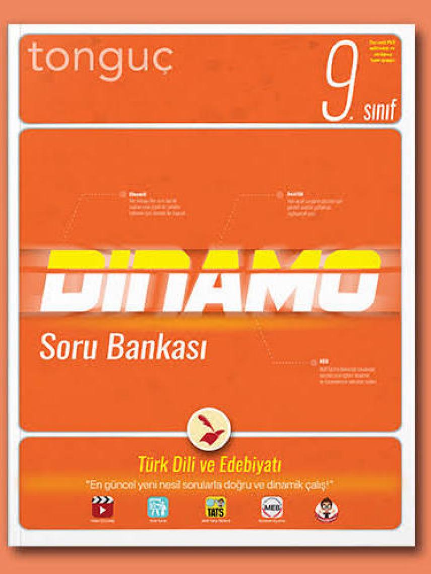 Tonguç Akademi 9. Sınıf Türk Dili Ve Edebiyatı Dinamo Soru Bankası
