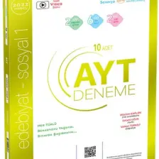 ÜçDörtBeş Yayınları AYT 10’lu Edebiyat - Sosyal 1 Deneme