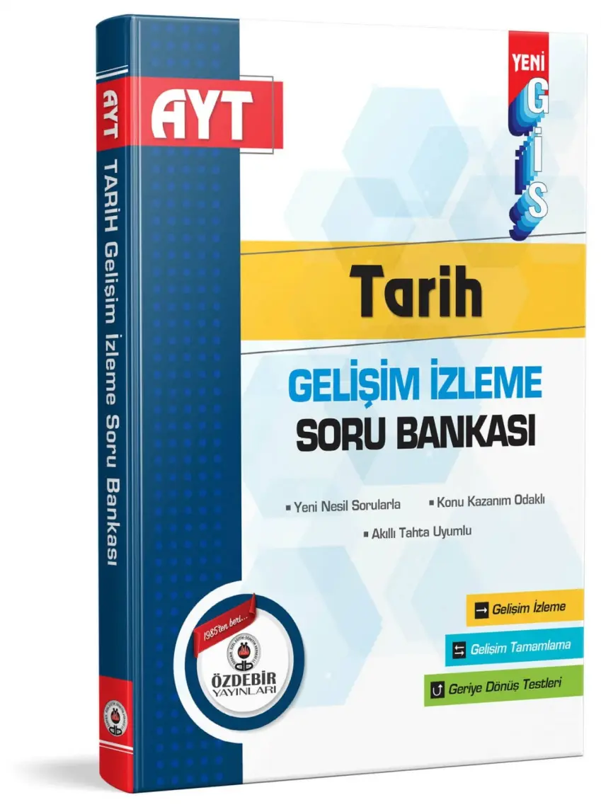 Özdebir Yayınları Yayınları AYT Tarih Gelişim Izleme Soru Bankası