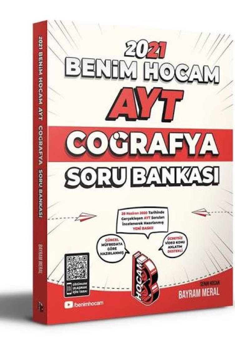 Benim Hocam Yayınları AYT 2022 Coğrafya Tamamı Video Çözümlü Soru Bankası