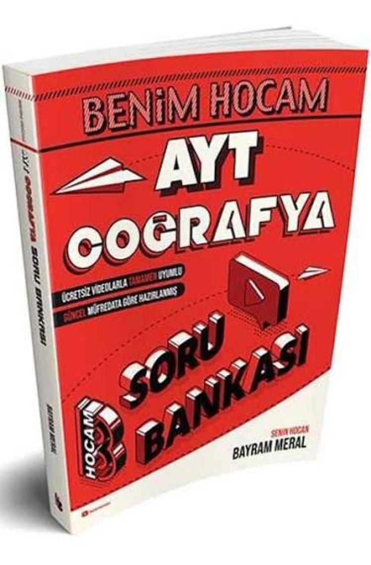 Benim Hocam Yayınları AYT 2022 Coğrafya Tamamı Video Çözümlü Soru Bankası