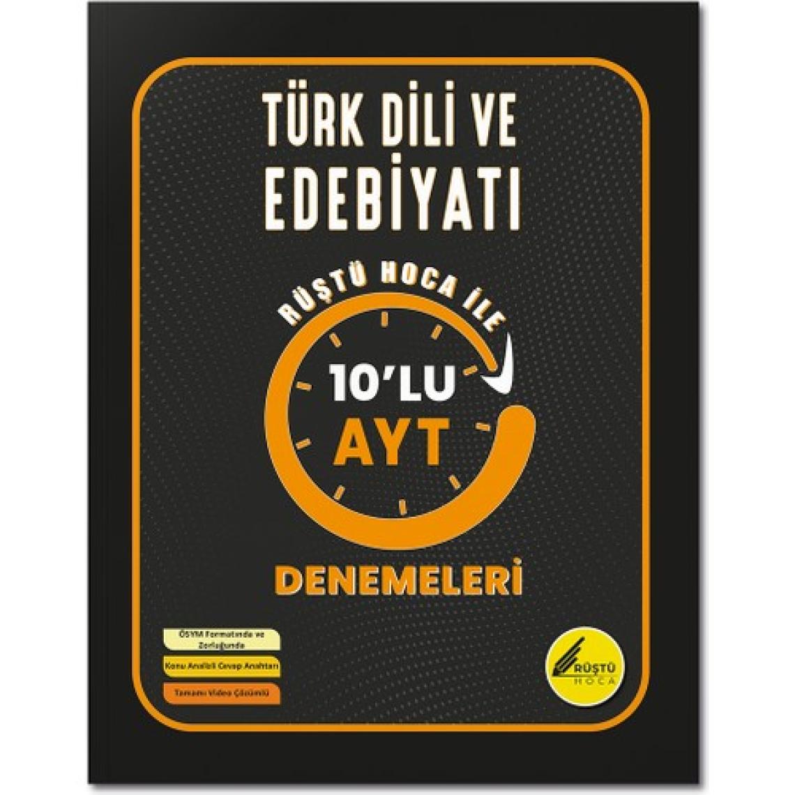Rüştü Hoca Yayınları 10'lu AYT Denemeleri
