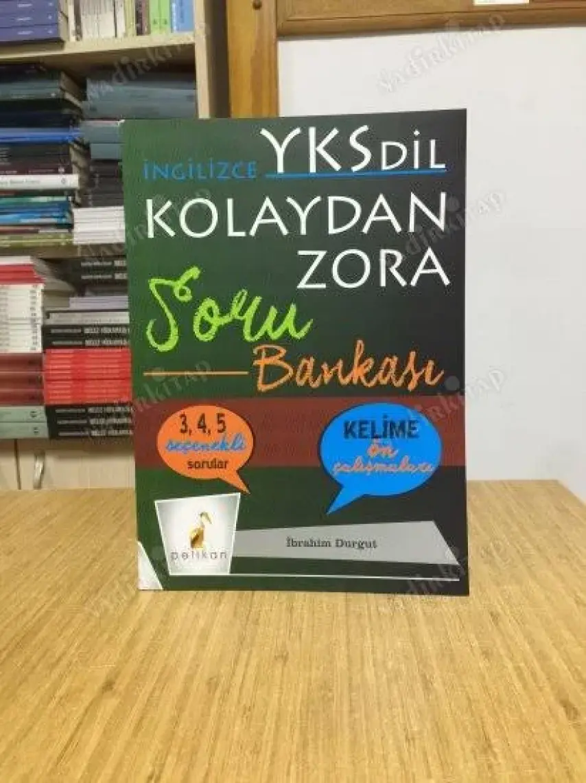 Pelikan Yayınları İngilizce YKSDİL Kolaydan Zora Soru Bankası