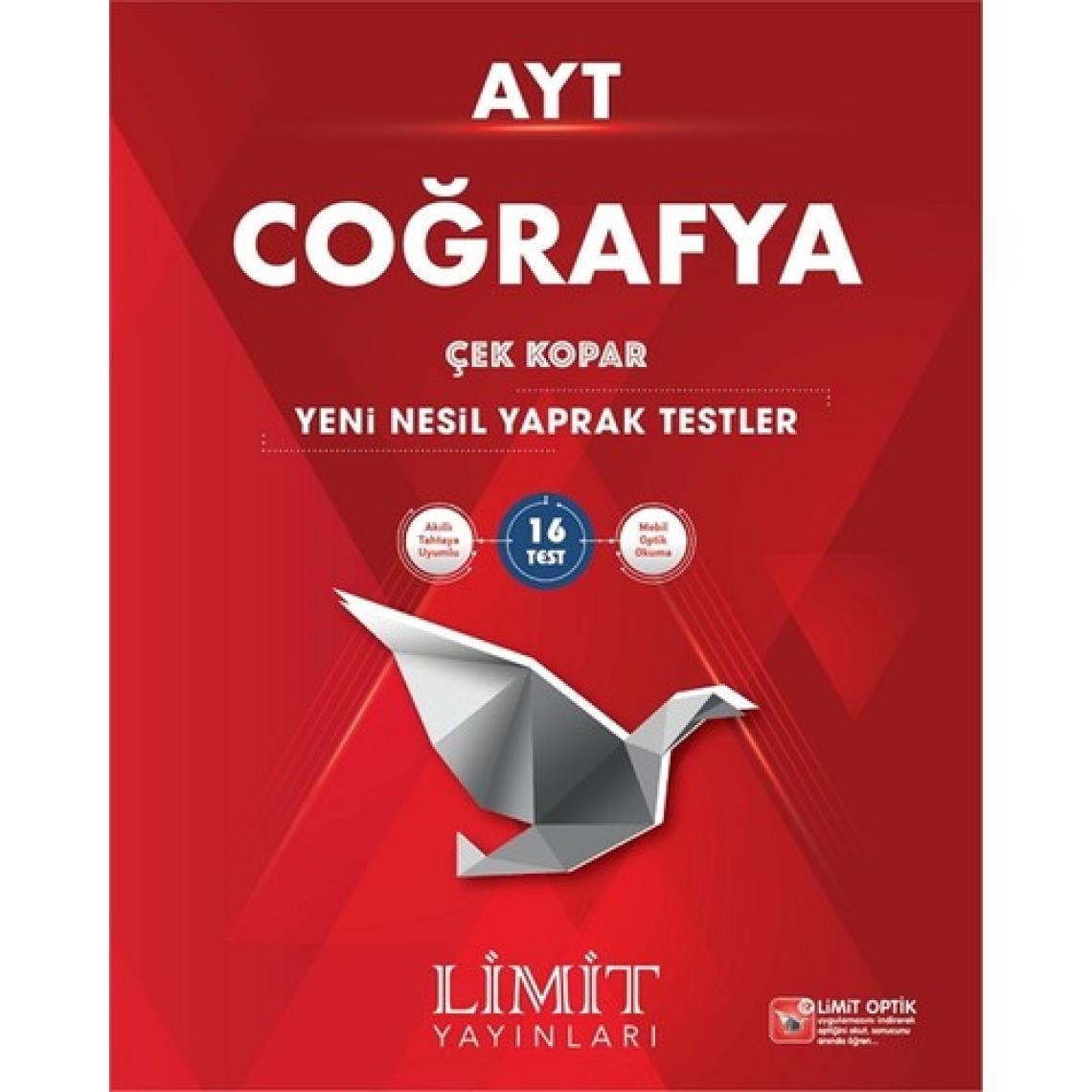 Limit Yayınları AYT Coğrafya Çek Kopar Test Yni