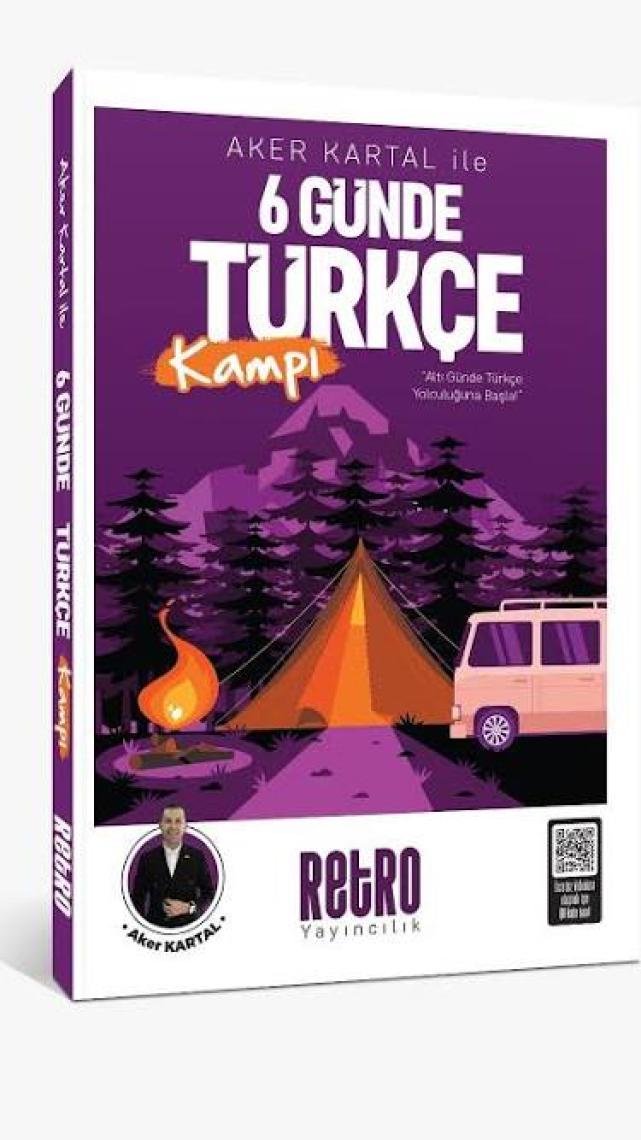 Retro Yayıncılık  Aker Kartal Ile 6 Günde Türkçe Soru Kampı