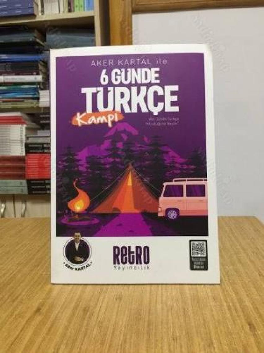 Retro Yayıncılık  Aker Kartal Ile 6 Günde Türkçe Soru Kampı