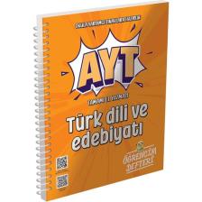 Murat Yayınları AYT Türk Dili ve Edebiyatı Öğrencim Defteri
