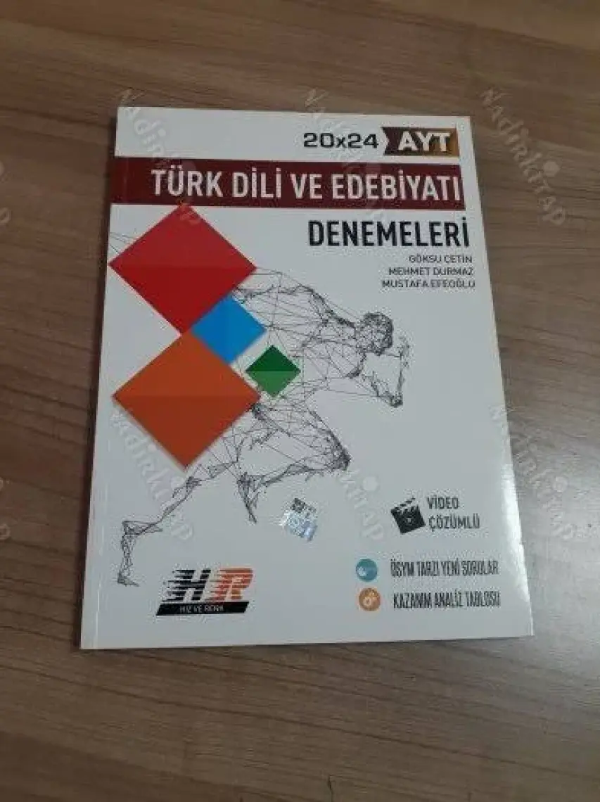 Hız ve Renk Yayınları AYT Türk Dili ve Edebiyatı 20x24 Denemeleri
