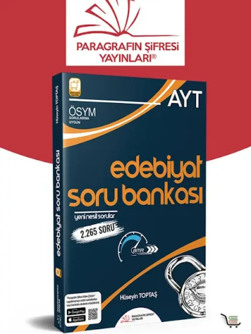 Paragrafın Şifresi Yayınları AYT Edebiyat Soru Bankası