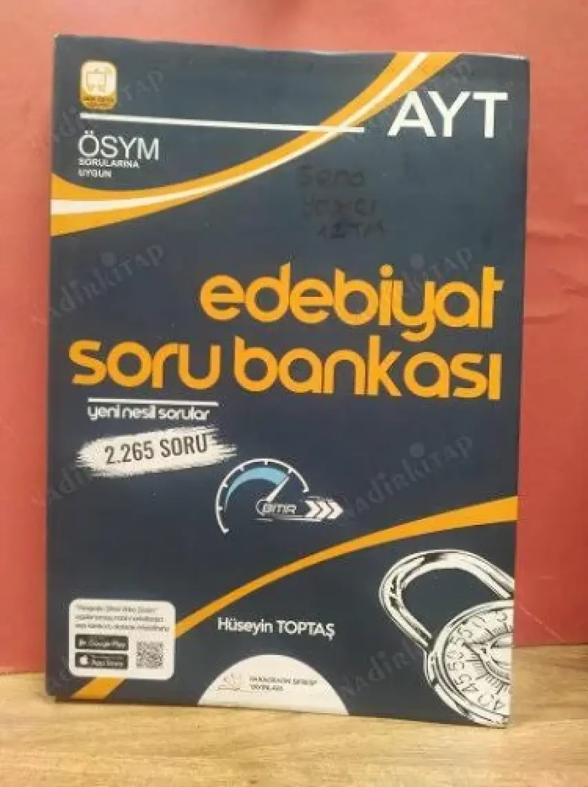 Paragrafın Şifresi Yayınları AYT Edebiyat Soru Bankası