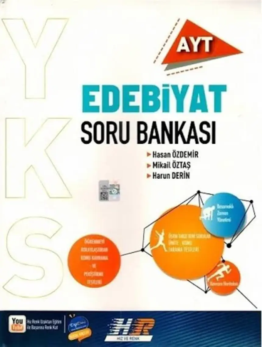 Hız ve Renk Yayınları AYT Edebiyat Soru Bankası