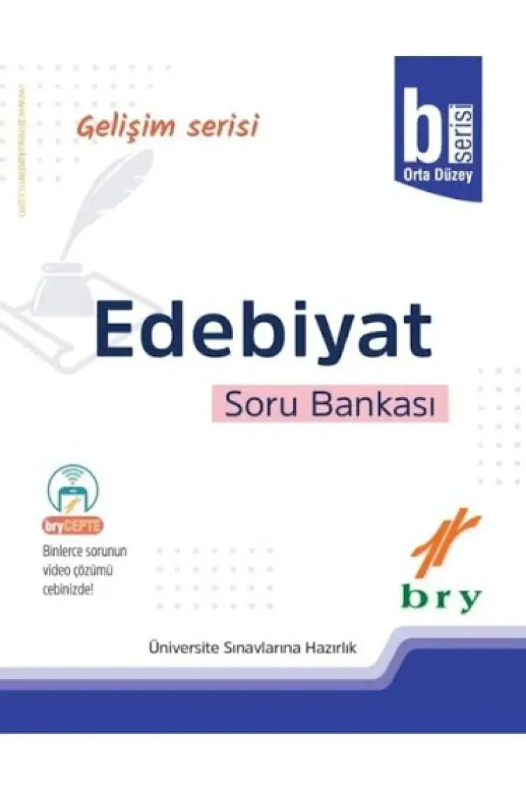Bry Birey Eğitim Yayınları Gelişim Serisi Edebiyat B Soru Bankası