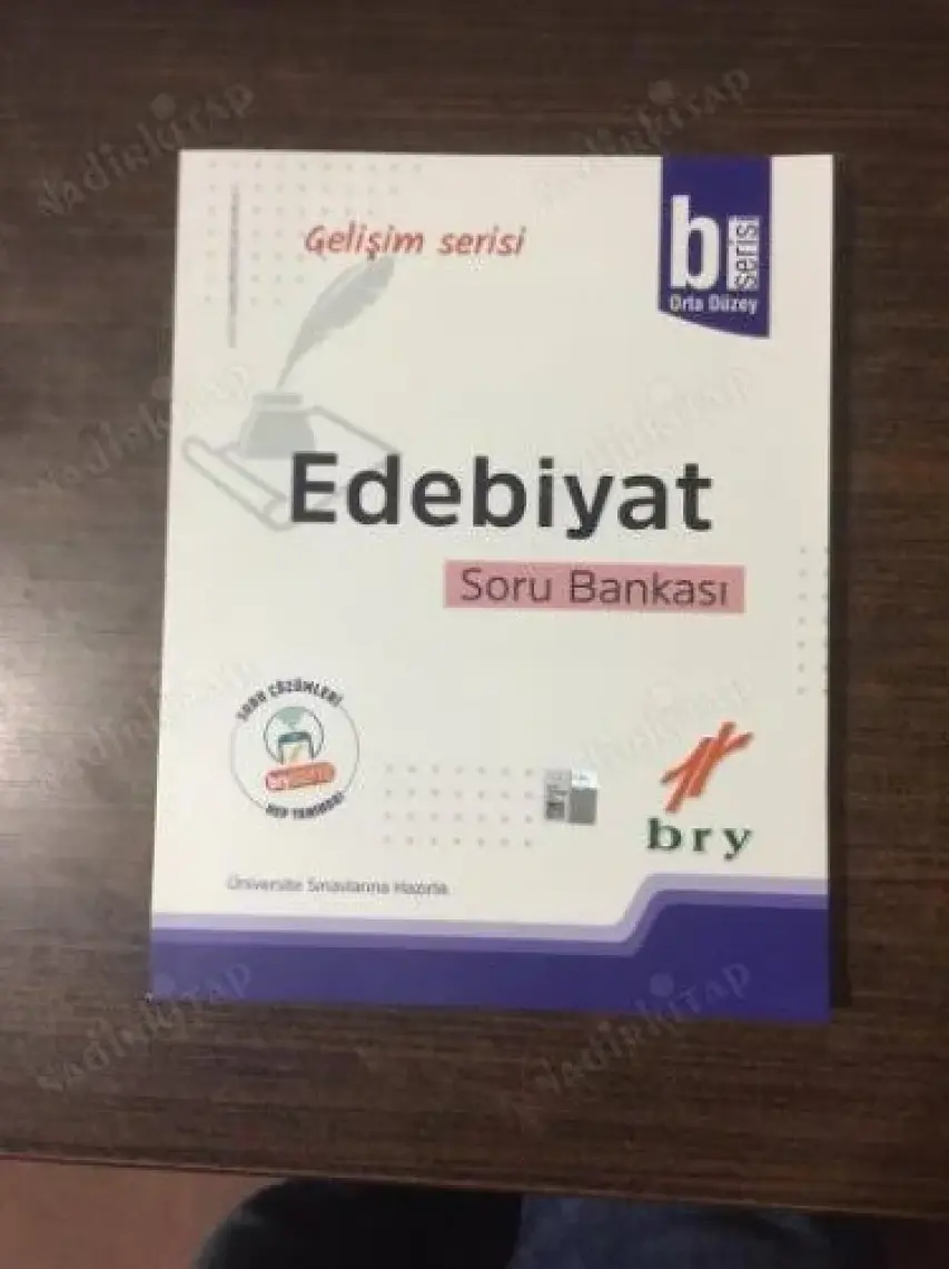 Bry Birey Eğitim Yayınları Gelişim Serisi Edebiyat B Soru Bankası