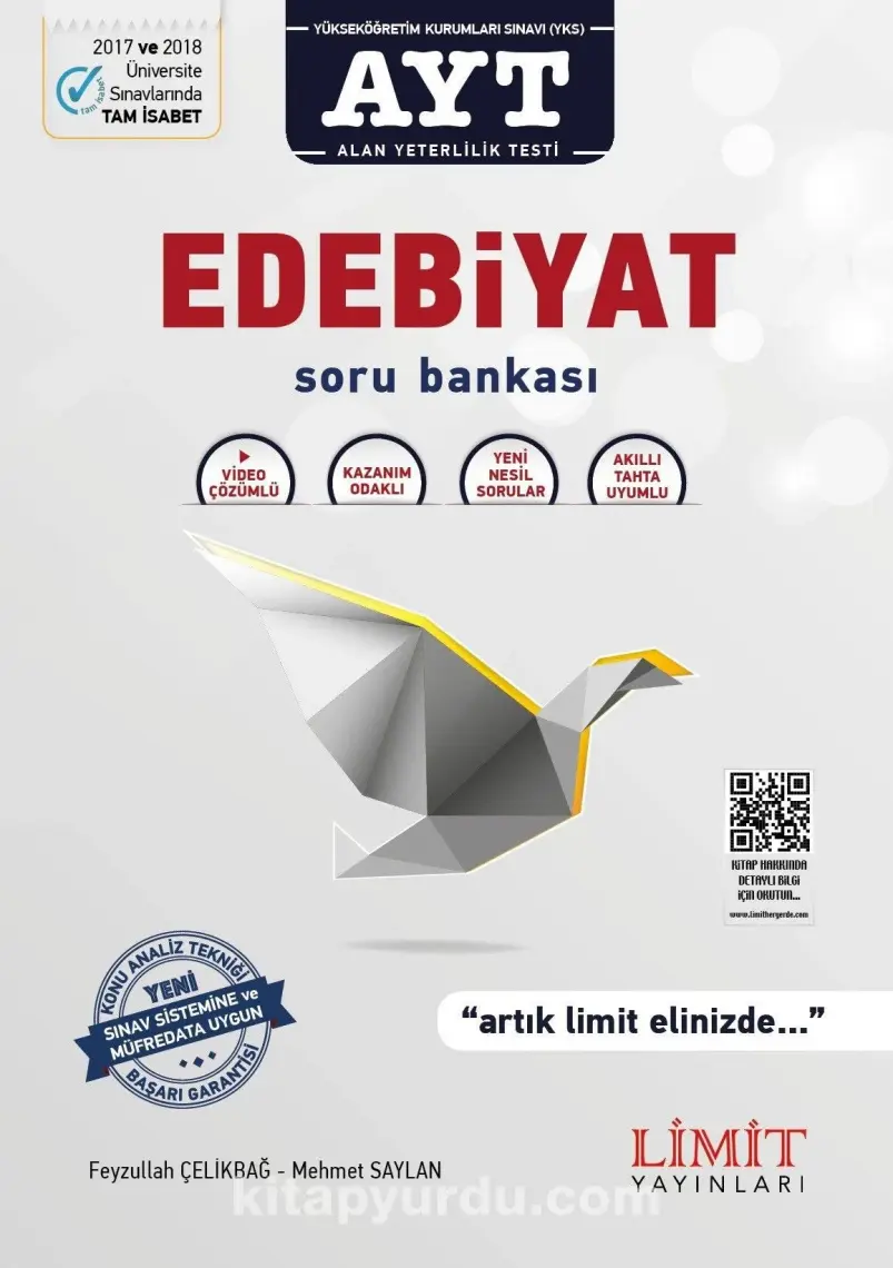 Limit Yayınları AYT Edebiyat Soru Bankası