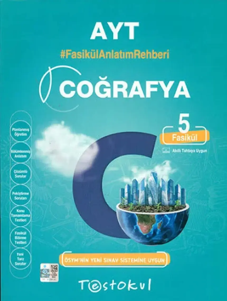 Test Okul Yayınları AYT Coğrafya Fasikül Anlatım Rehberi