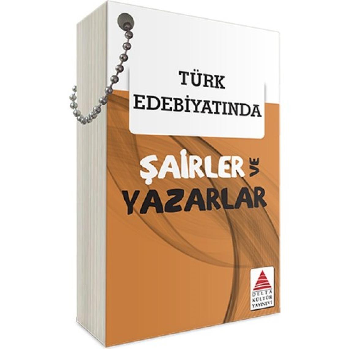 Delta Kültür Yayınevi Türk Edebiyatında Şairler Ve Yazarlar Kartları