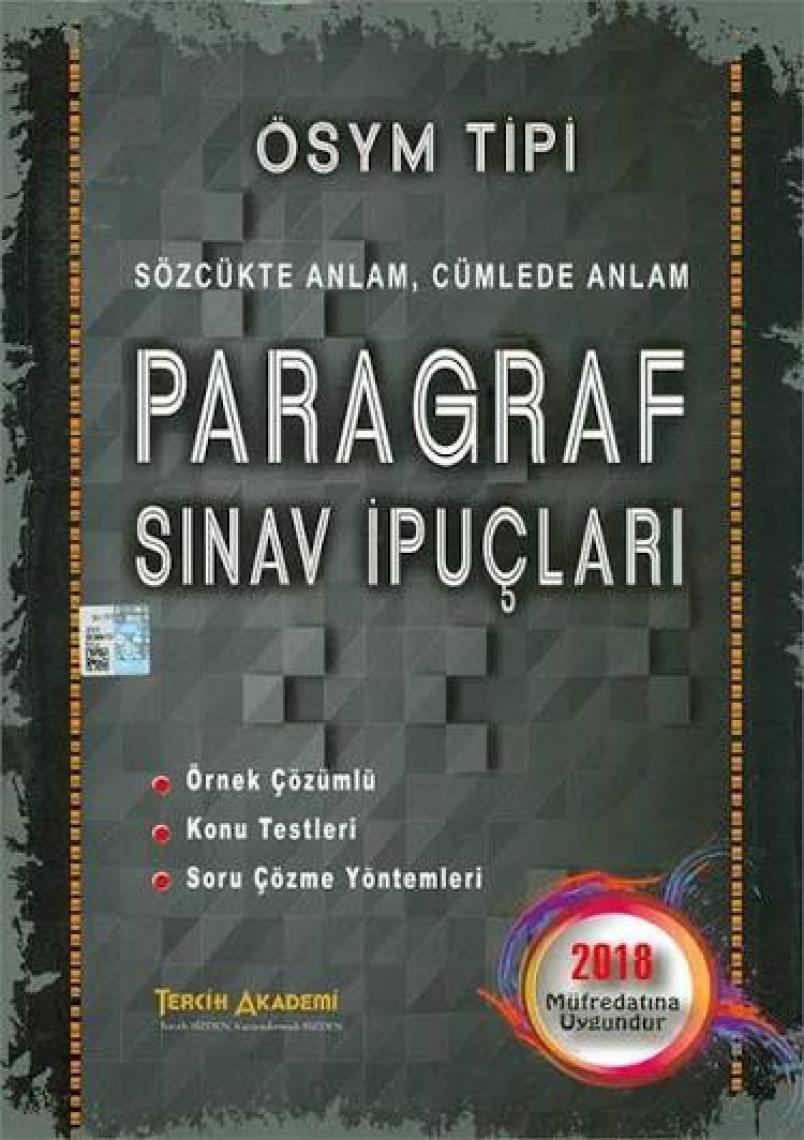 Tercih Akademi Paragraf Sınav Ipuçları