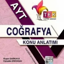 Yayın Denizi Yayınları AYT Coğrafya Tek Serisi Konu Anlatımı Cep Kitabı
