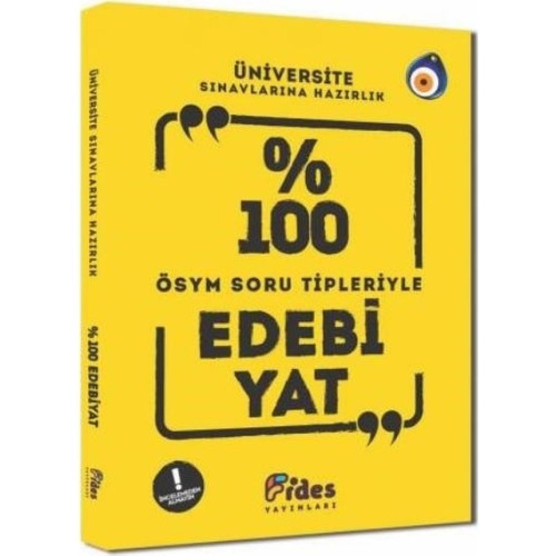Fides Yayınları Yüzde 100 Ösym Soru Tipleriyle Edebiyat