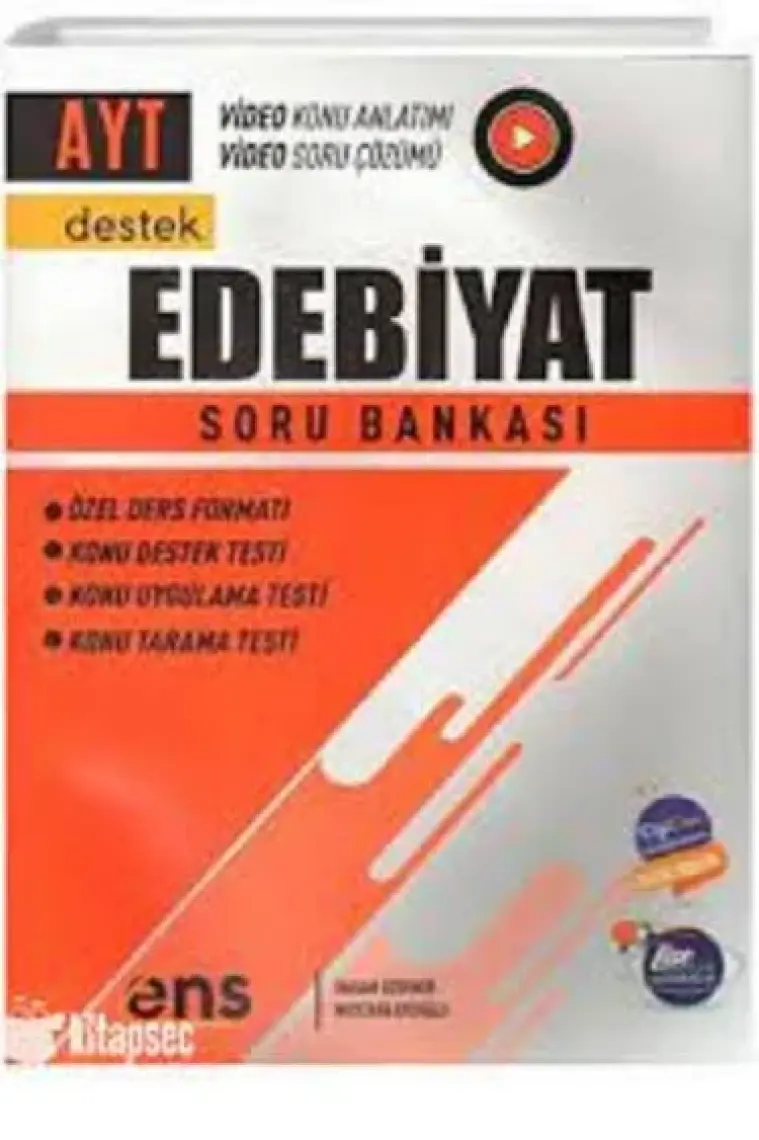ENS Yayıncılık Ayt Türk Dili ve Edebiyatı Destek Soru Bankası