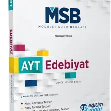 Eğitim Vadisi Yayınları AYT Türk Dili Ve Edebiyatı Modüler Soru Bankası Video Çözümlü