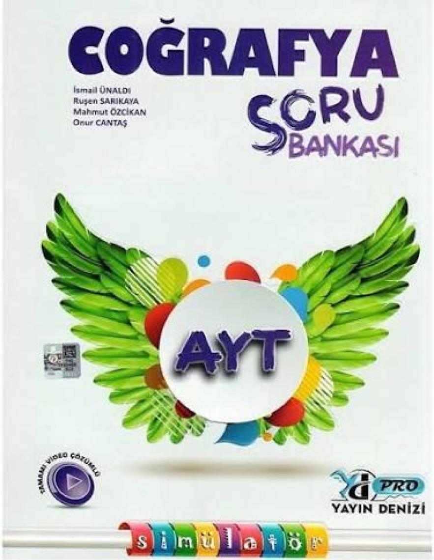 Yayın Denizi Yayınları AYT Coğrafya Pro Soru Bankası